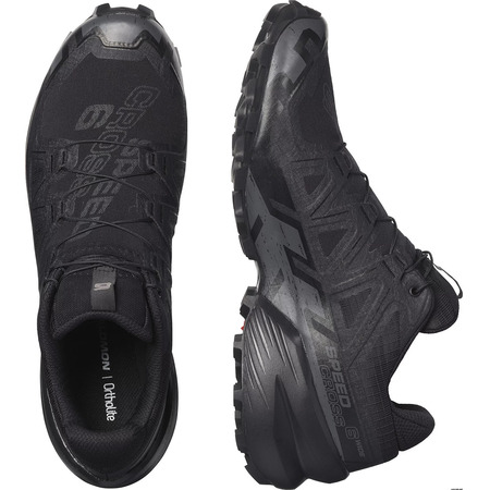 Chaussure de course Salomon Speedcross 6 Wide Black