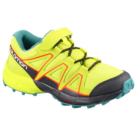 Zapatilla Salomon Speedcross Kid Lima/Negro/Turquoise