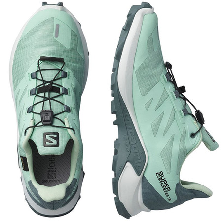 Chaussures Salomon Supercross 3 GTX W Vert Eau