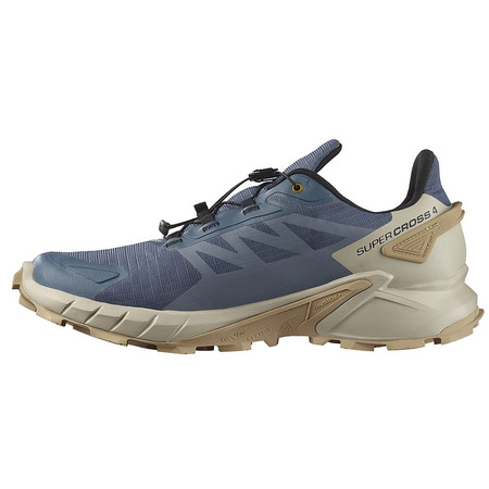 Chaussure Salomon Supercross 4 GTX Bleu grisâtre/Beige
