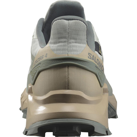Chaussure Salomon Supercross 4 GTX Beige/Métal