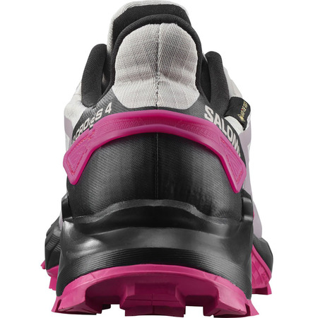 Chaussures Salomon Supercross 4 GTX W Rose/Gris/Noir