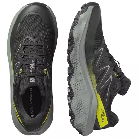 Chaussure Salomon Ultra Flow 2 GTX Noir/Jaune