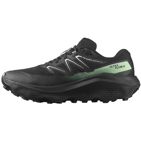 Chaussure Salomon Ultra Flow 2 GTX Noir/Vert