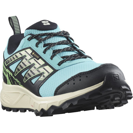 Chaussure Salomon Wander GTX W Bleu/Noir