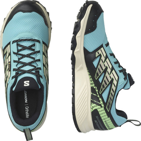 Chaussure Salomon Wander GTX W Bleu/Noir