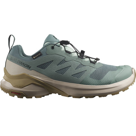 Chaussure Salomon X-Adventure GTX W Aquamarine/Beige