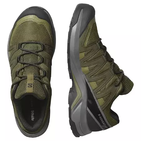 Chaussures Salomon X-Adventure Recon GTX vertes