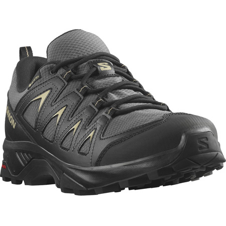 Chaussure Salomon X Braze GTX Gris/Noir/Moutarde