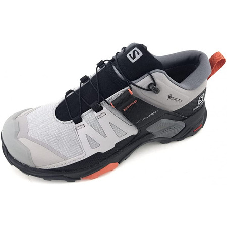 Chaussures Salomon X Ultra 4 GTX W Gris/Saumon