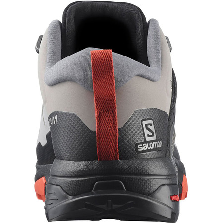 Chaussure Salomon X Ultra 4 Wide GTX W Gris/Saumon