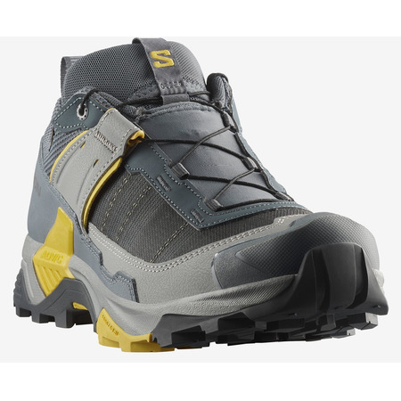 Chaussure de course Salomon X Ultra 5 GTX Gris/Moutarde