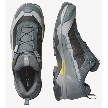Chaussure de course Salomon X Ultra 5 GTX Gris/Moutarde