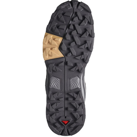 Chaussure de course Salomon X Ultra 5 GTX W Gris/Moutarde