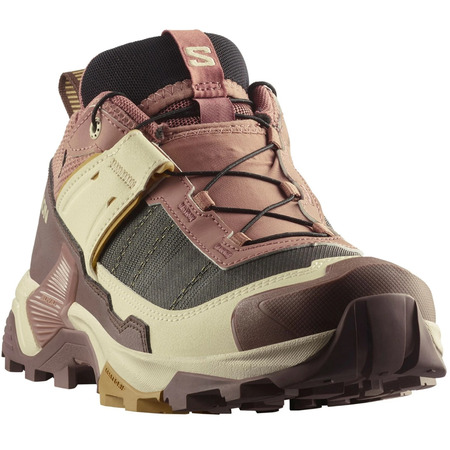 Chaussure de course Salomon X Ultra 5 GTX W Rose/Beige