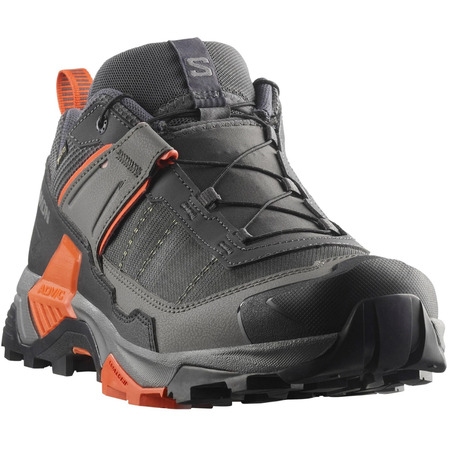 Chaussure de course Salomon X Ultra 5 Noir/Gris/Orange