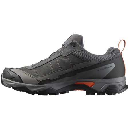 Chaussure de course Salomon X Ultra 5 Noir/Gris/Orange