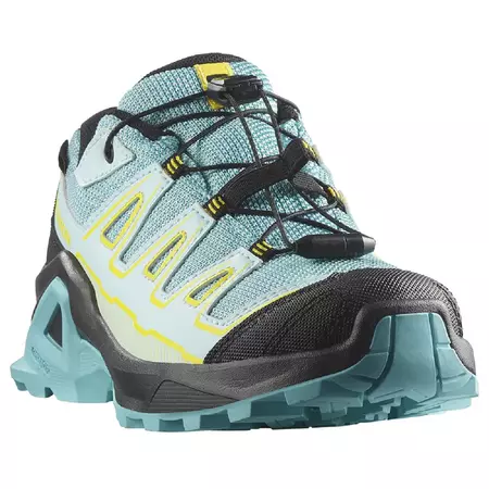 Chaussure Salomon X Ultra GTX J Aquamarine/Vert