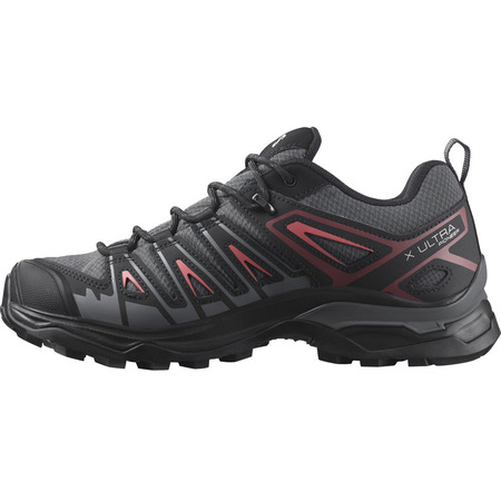 Chaussure Salomon X Ultra Pioneer GTX W Noir/Gris/Rose