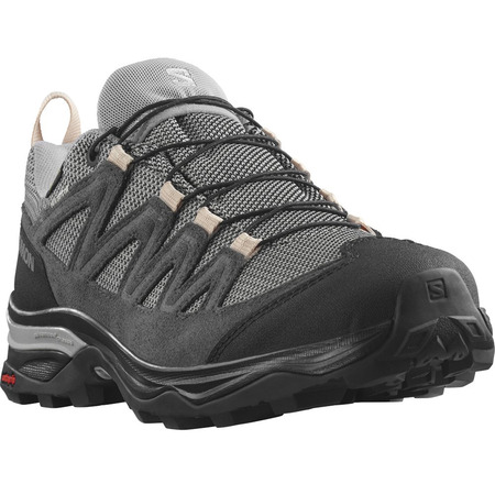Chaussure Salomon X Ward Leather GTX W Gris/Rose