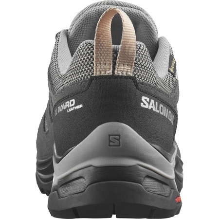Chaussure Salomon X Ward Leather GTX W Gris/Rose