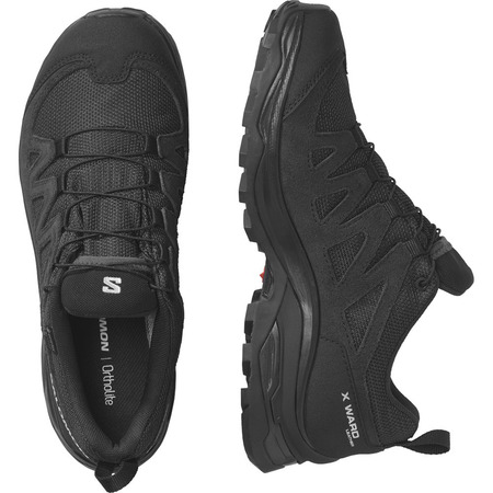 Chaussure Salomon X Ward Leather GTX W Noir
