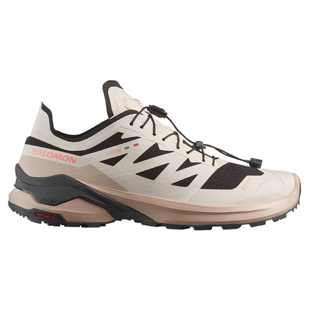 Baskets Salomon XA Meta GTX W fabriquées en France, beige/noir