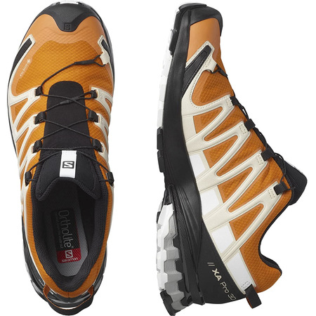 Chaussure Salomon XA PRO 3D v8 GTX Orange / Beige