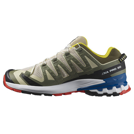 Chaussure Salomon XA PRO 3D V9 Beige/Jaune