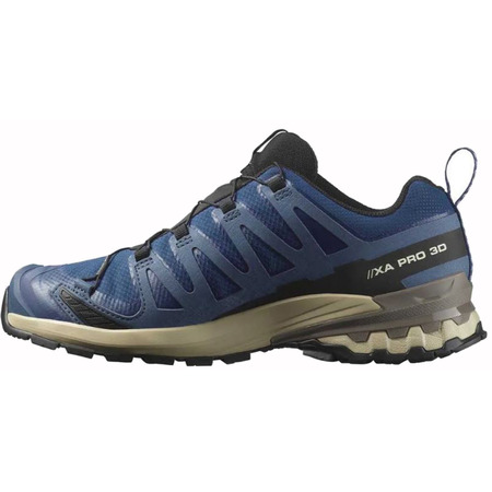 Chaussure Salomon XA PRO 3D V9 GTX Bleu/Beige