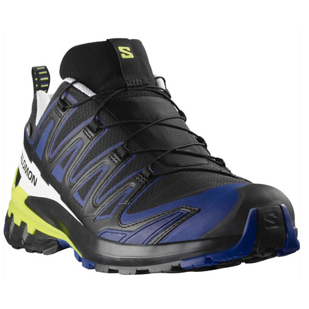 Chaussure Salomon Xa Pro 3D V9 GTX Bleu/Noir/Lime