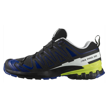 Chaussure Salomon Xa Pro 3D V9 GTX Bleu/Noir/Lime