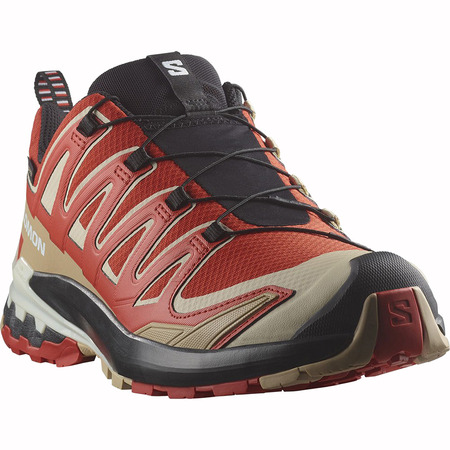 Chaussure Salomon XA PRO 3D v9 GTX Rouge/Beige