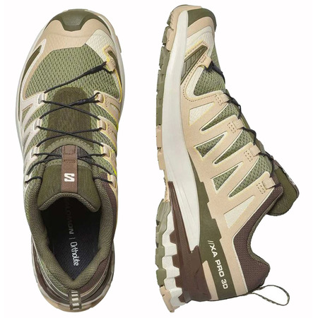 Baskets Salomon XA PRO 3D V9 Vert/Beige