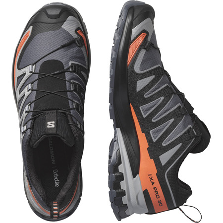 Chaussure de trail Salomon XA PRO 3D V9 Wide GTX Gris/Tile