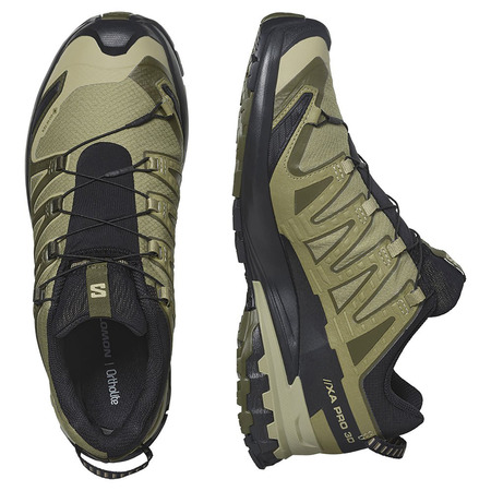 Chaussure Salomon XA PRO 3D V9 Wide GTX Vert