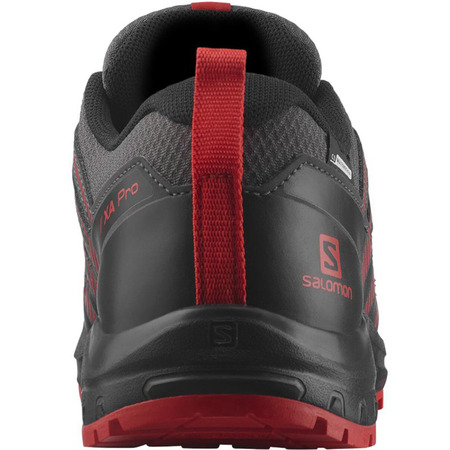 Chaussures Salomon XA Pro V8 CS WP J Gris/Orange