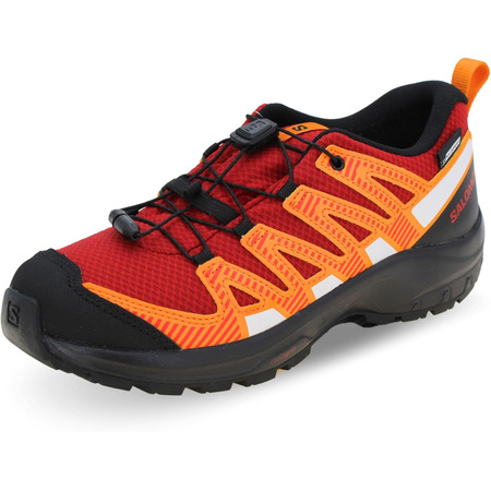Chaussure Salomon XA Pro V8 CSWP J Maroon/Orange