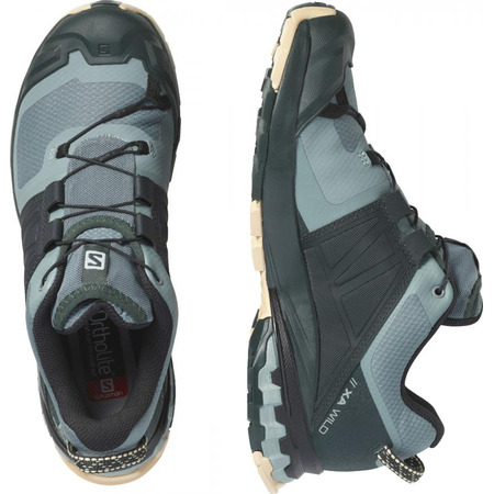 Chaussure Salomon XA Wild W Turquoise / Rose