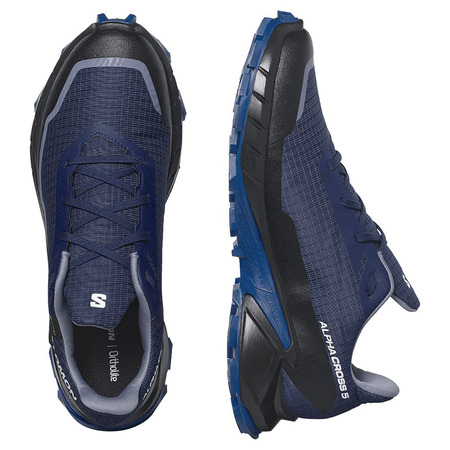 Chaussures Salomon Alphacross 5 GTX bleu