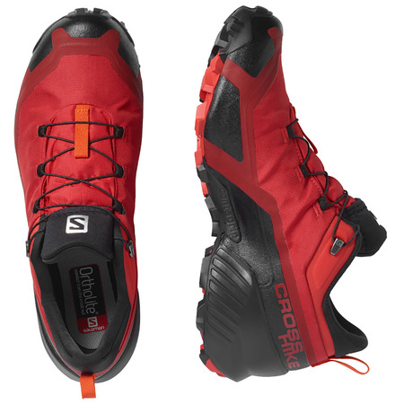 Chaussures Salomon Cross Hike GTX rouge
