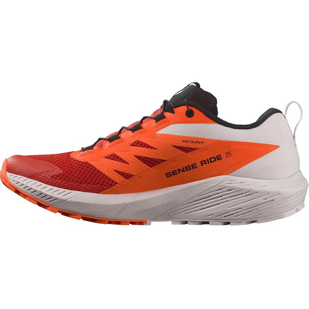 Chaussures Salomon Sense Ride 5 Rouge/Orange