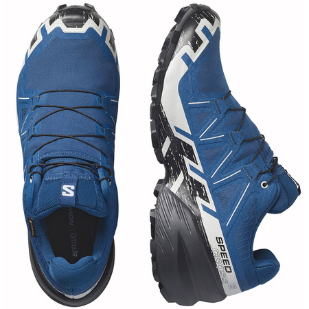Chaussures Salomon Speedcroos 6 GTX Bleu/Argent