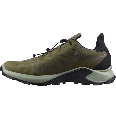 Chaussures Salomon Supercross 3 GTX Vert Olive