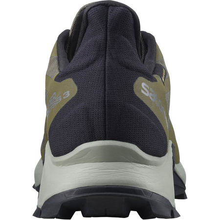 Chaussures Salomon Supercross 3 GTX Vert Olive