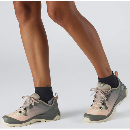 Zapatillas Salomon Go W Rosa/Gris