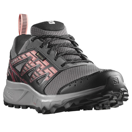 Chaussures Salomon Wander GTX W Gris/Rose
