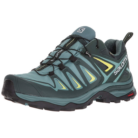 Zapatillas Salomon X Ultra 3 GTX W Vert/Négro/Amarillo