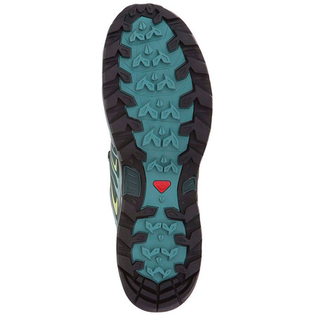 Zapatillas Salomon X Ultra 3 Large GTX W Verde/Negro/Amarillo