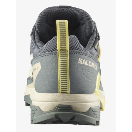 Chaussures de course Salomon X Ultra 5 GTX W Gris/Vert/Beige